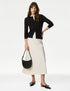 Pure Merino Wool Crew Neck Cardigan